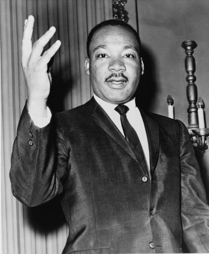 Martin Luther King, Jr. - photograph taken in 1964.