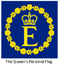 The Queen's personal flag