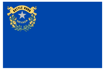 Nevada's "Battle Born" Star emblazoned on the State Flag.