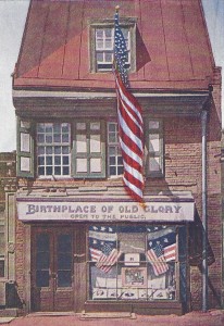 Betsy Ross House Postcard