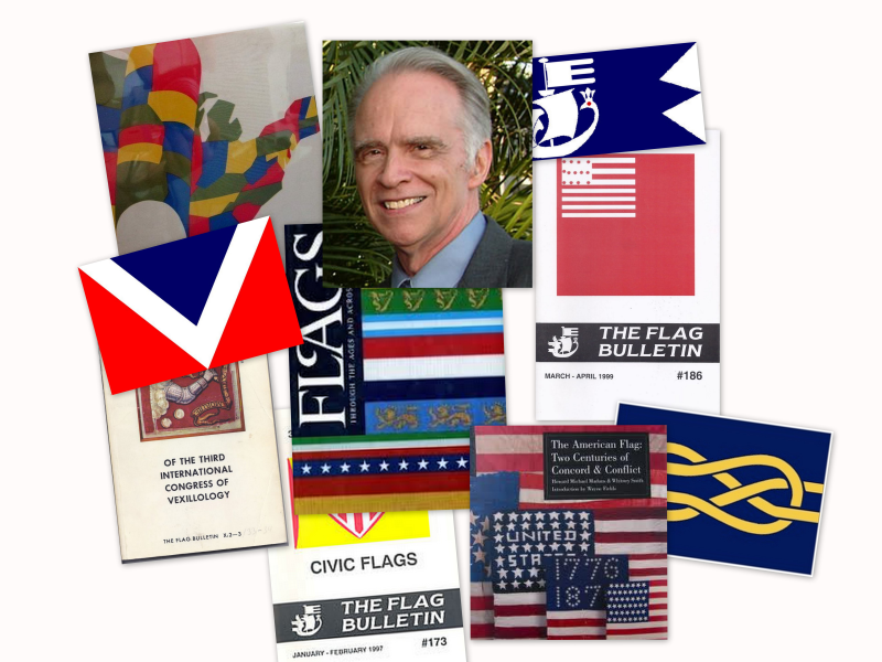 Dr. Whitney Smith, creator of the scholarly discipline called Vexillology -  study of flags