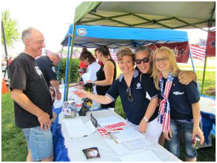 Some of the Jackson Township Field of Honor Team, 2012