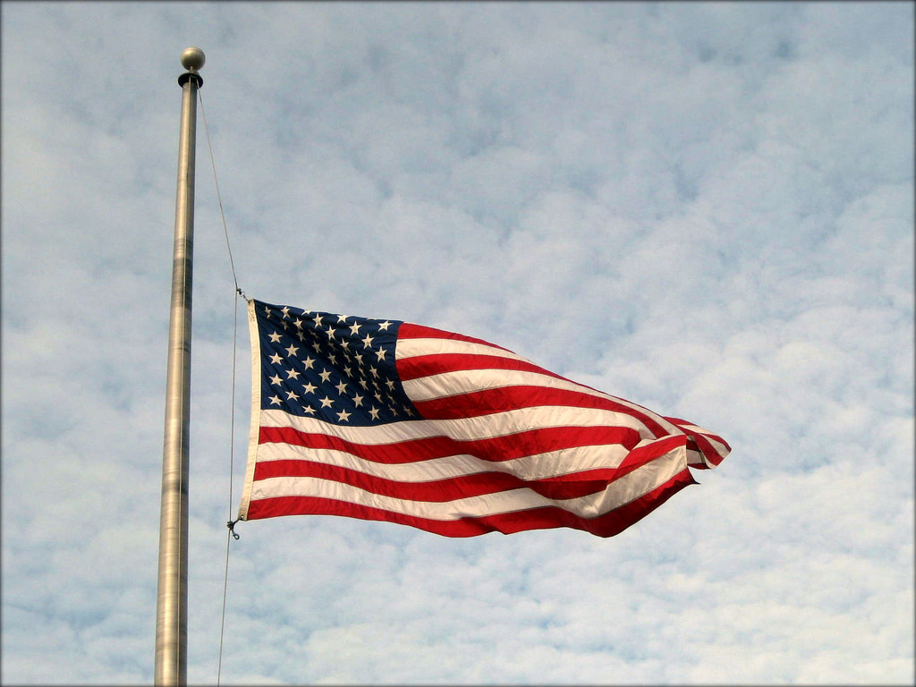 Half Staff Flag Today 2024 Usa Jackie Germana