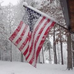 Flying the U.S. Flag in “Inclement” Weather